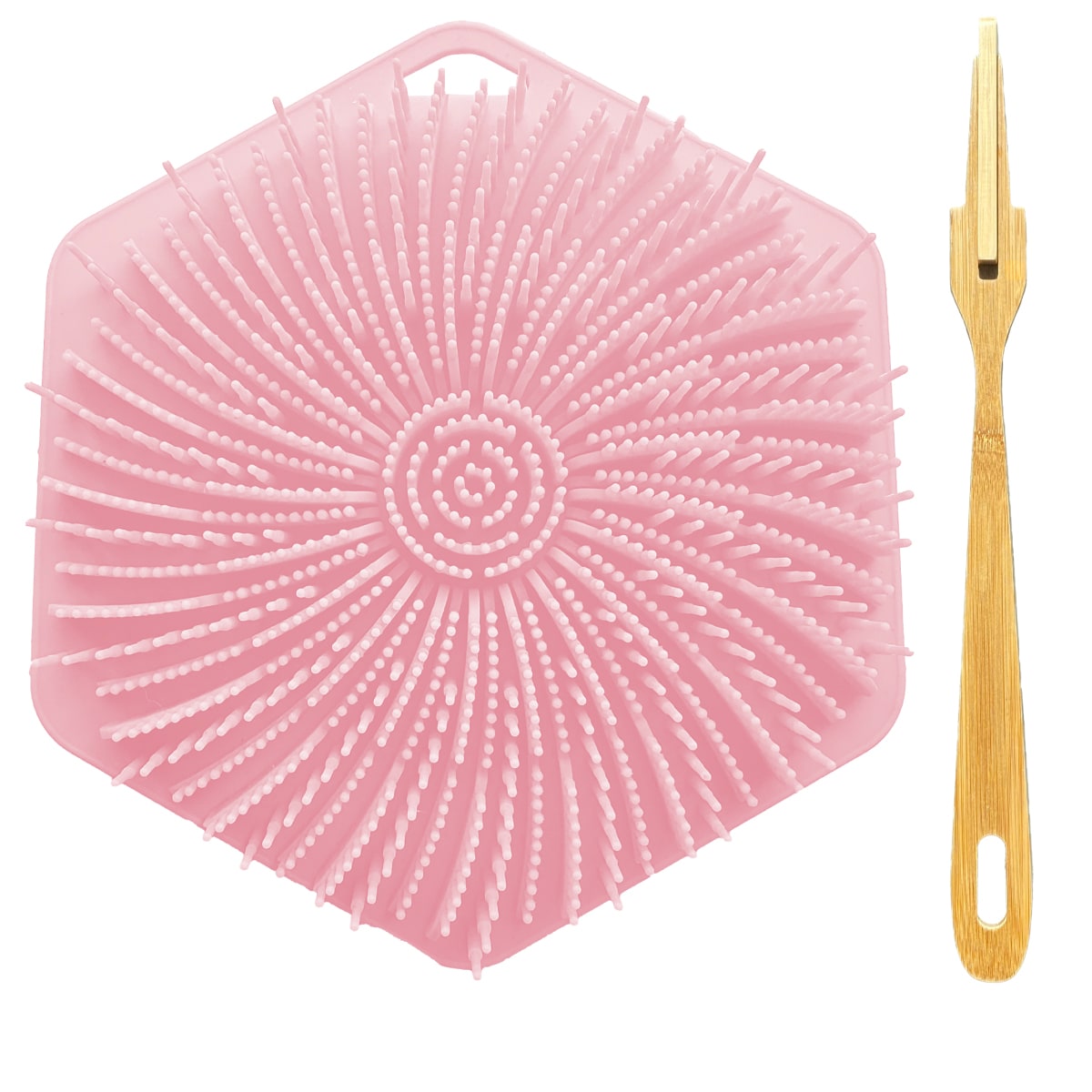 Bubble Burst - 3-in-1 Silicone Wash & Massage Pad For Body, Scalp And Back