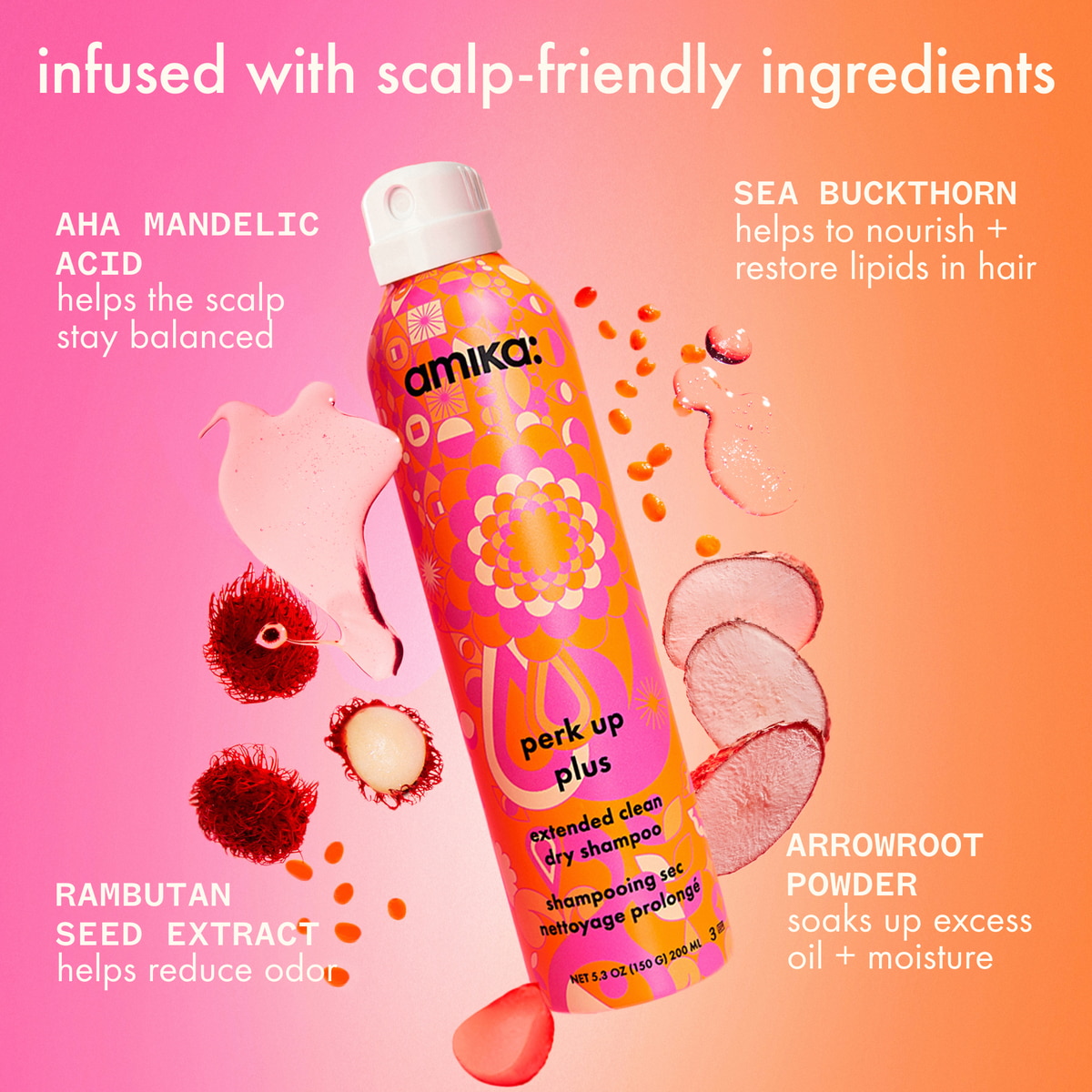 Perk Up Plus Extended Clean Dry Shampoo