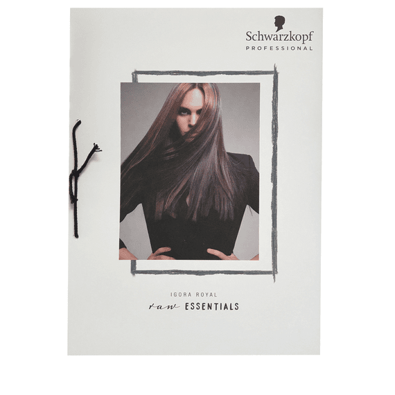 Igora Ashy Cedar & Earthy Clay Essentials colour card