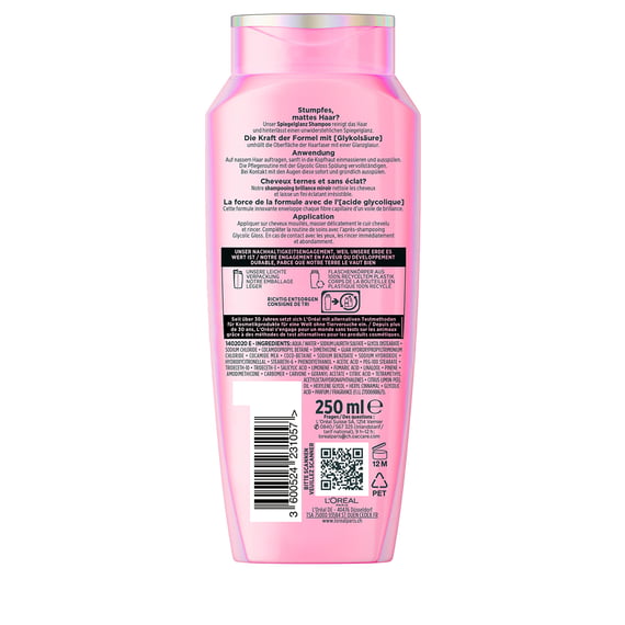 Glycolic Gloss Shampooing brillance miroir