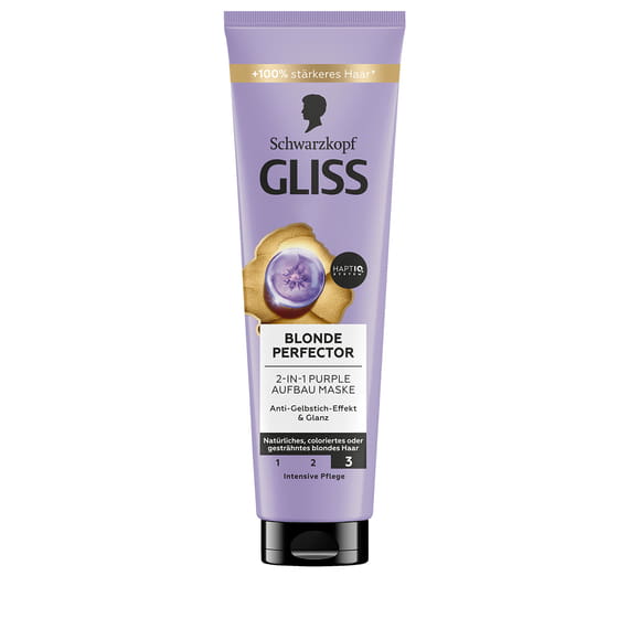 2-in-1 Aufbau Maske Blond Perfector