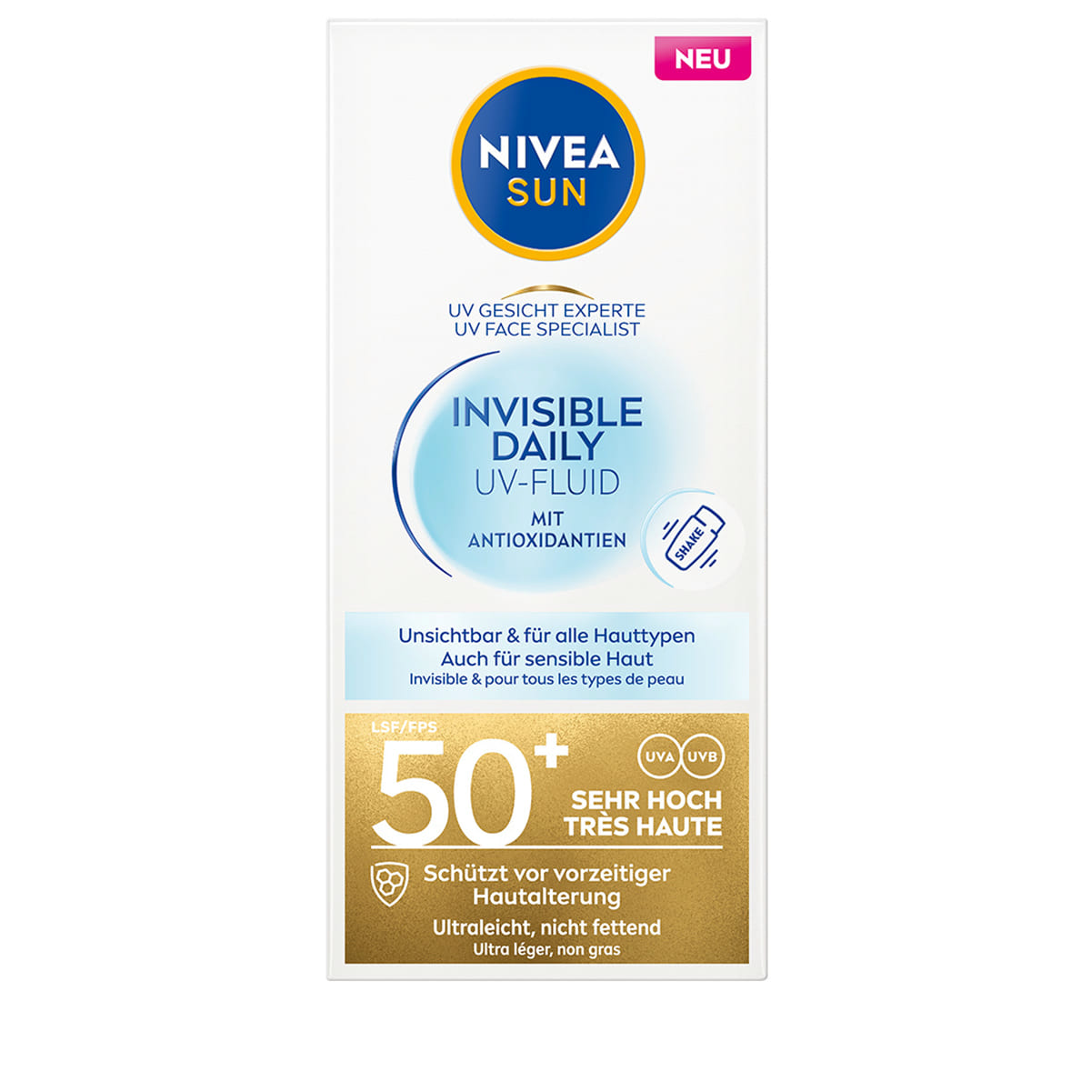 Mixpack Protect & Dry Touch Spray SPF50 & UV Face Daily Fluid