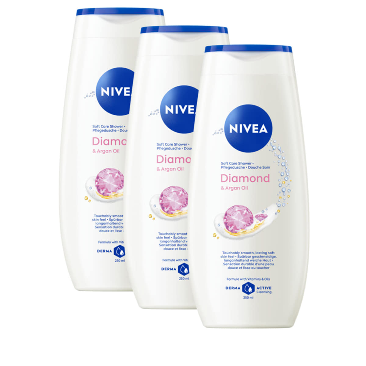 Trio Douche Soin Diamond & Argan Oil