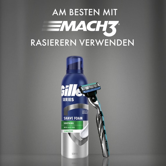 Sensitive Rasierschaum