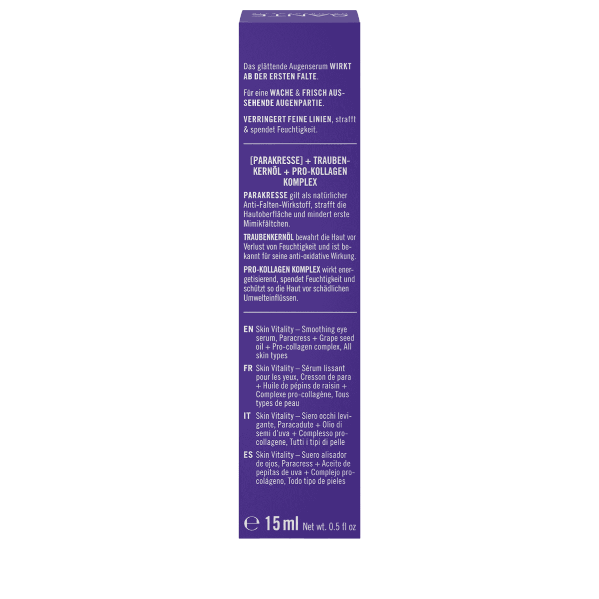 Skin Vitality Glättendes Augenserum