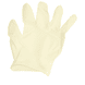 Gants d'examen en latex L sans poudre, 100 pcs