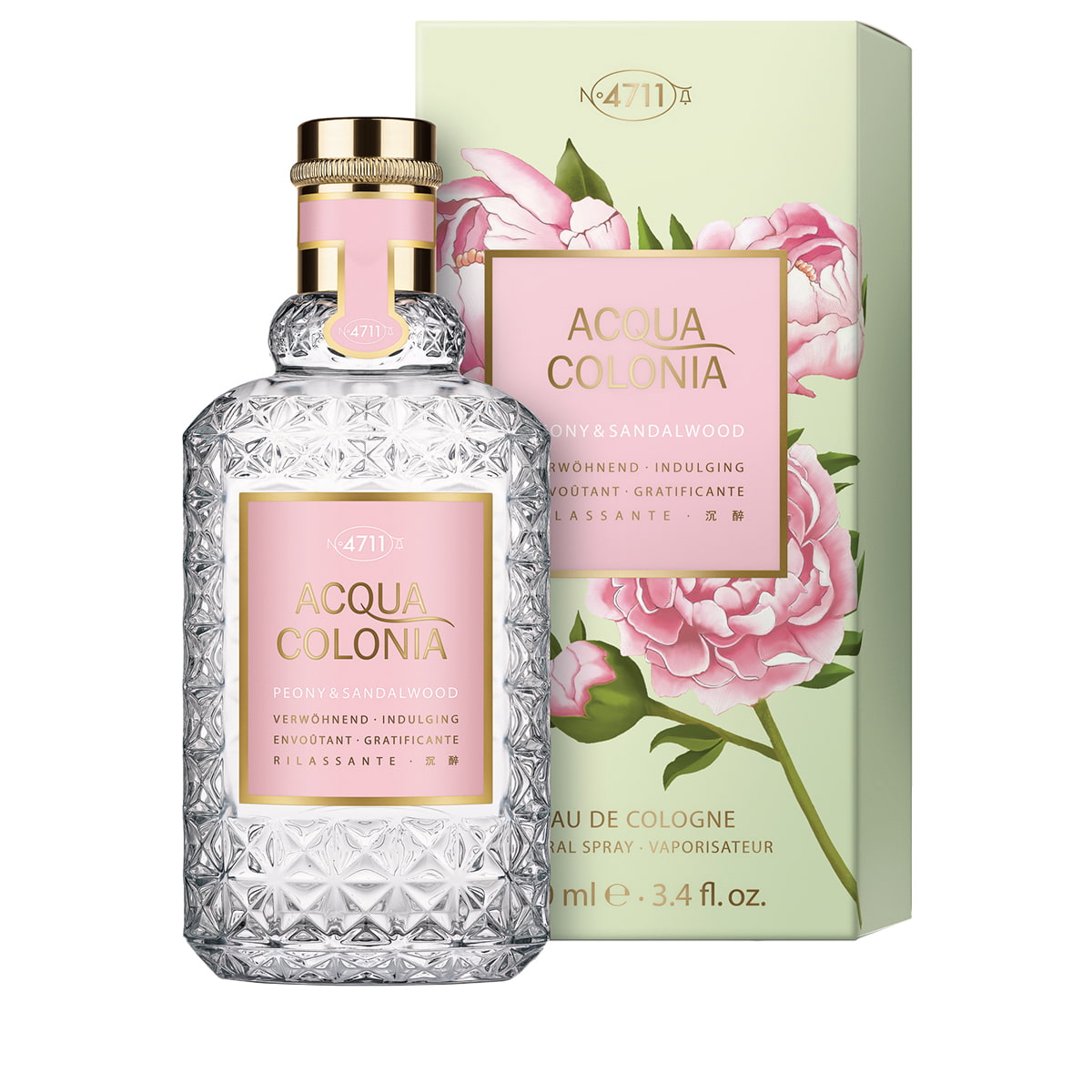 Eau de Cologne Splash & Spray Indulging - Peony & Sandalwood