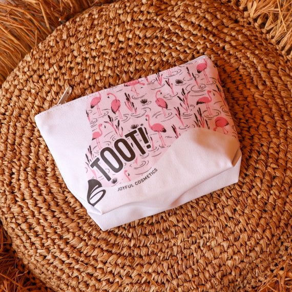 Makeup Bag - Flamingo
