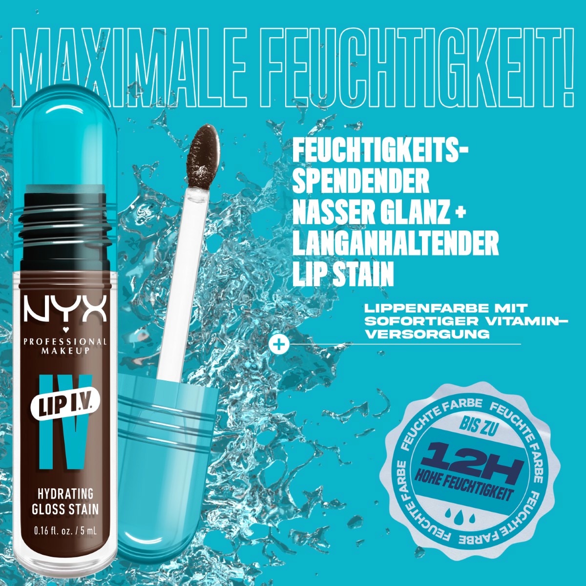 Lip IV Gloss Serum feuchtigkeitsspendender Lipgloss