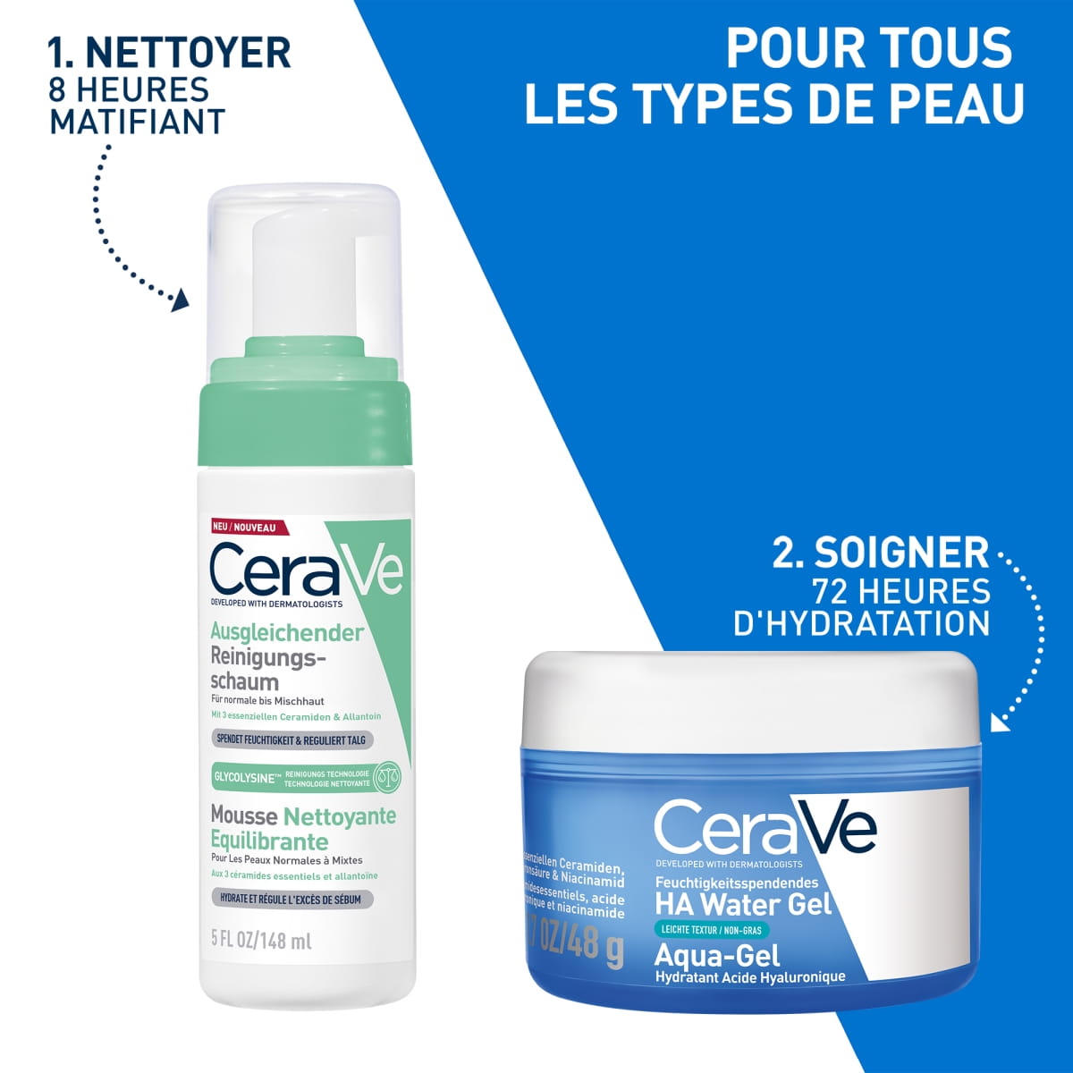 Feuchtigkeitsspendendes HA Water Gel
