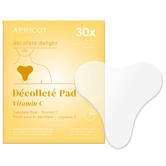 Décolleté Pads Riutilizzabile alla Vitamina C