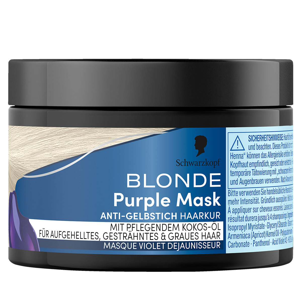 Purple Mask Anti-Gelbstich Effekt