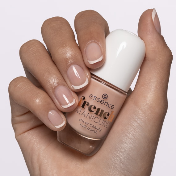 French Manicure Sheer Beauty Nail Polish - 01 Peach Please!