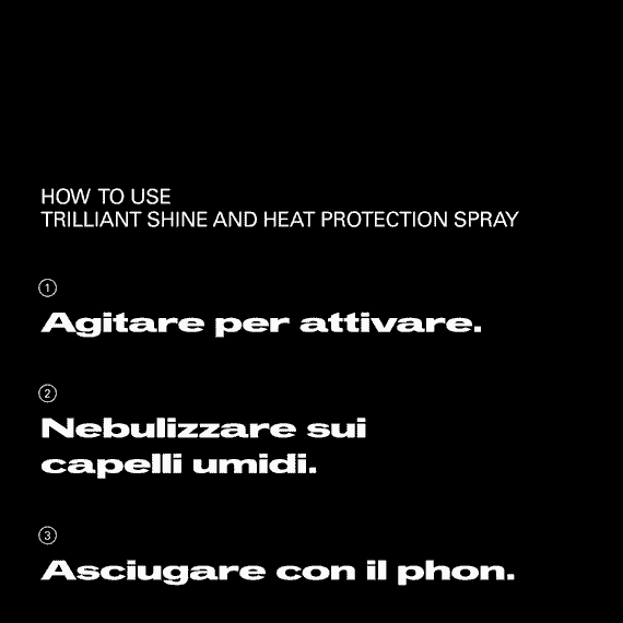 Shine and Heat Protection Spray