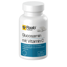 Glucosamine avec des capsules de vitamine C