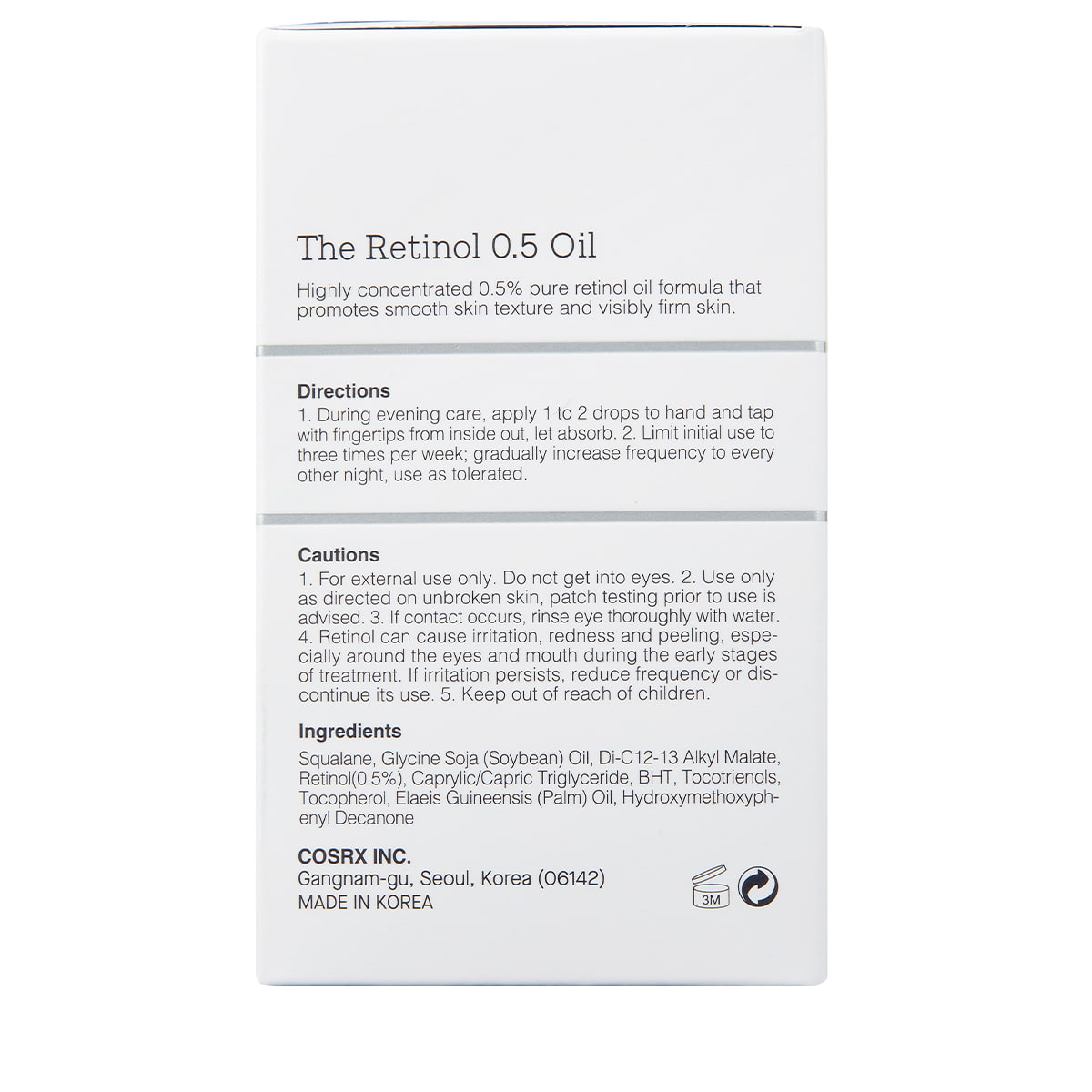 The Retinol 0.5 Oil