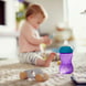Tasse à bec souple et résistante aux morsures
