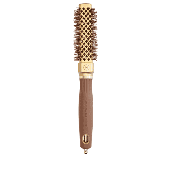 Expert Blowout Straight Wavy Bristle Gold&Brown 20