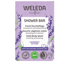 Solid Shower Care Lavender + Vetiver