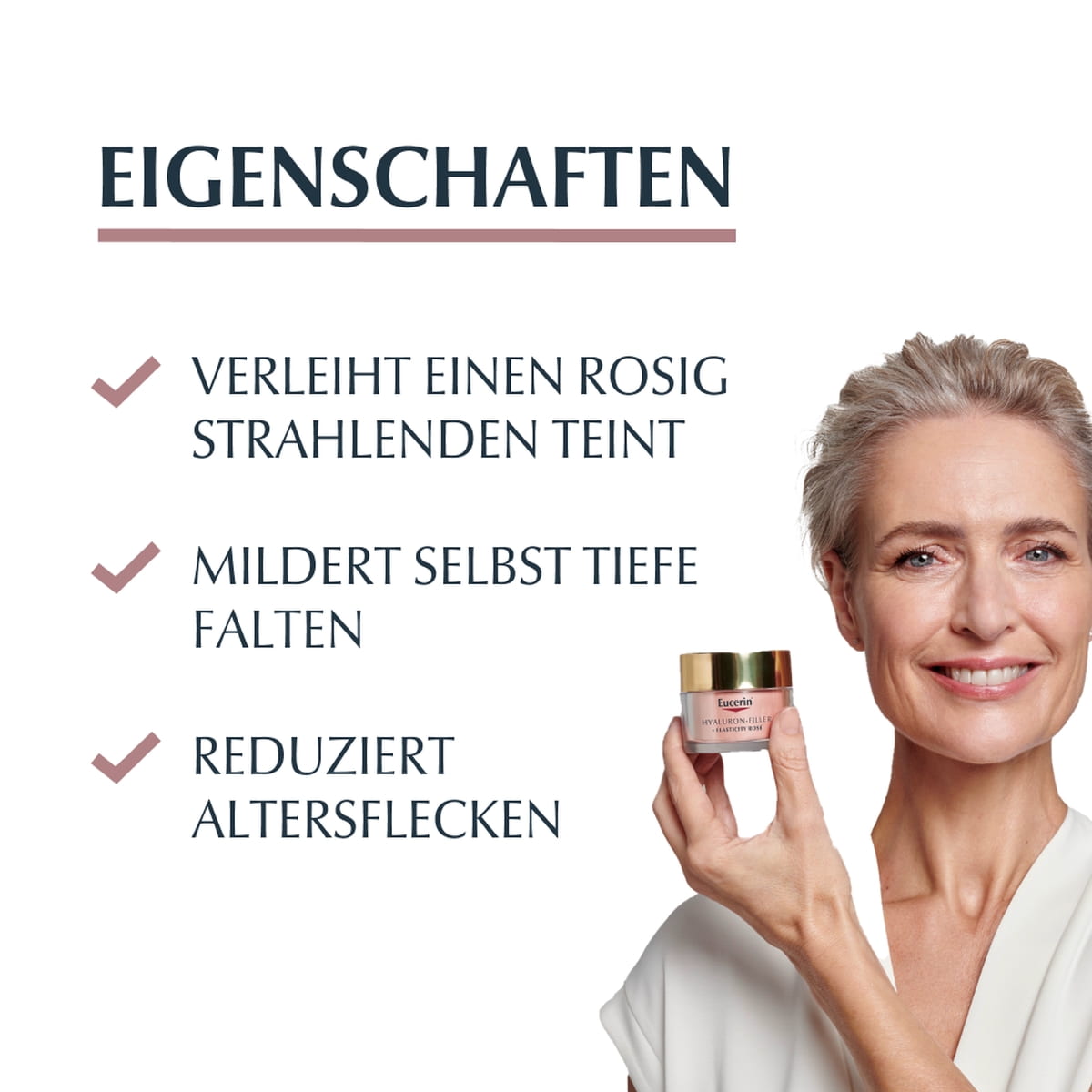 Elasticity Tagespflege Rose SPF30