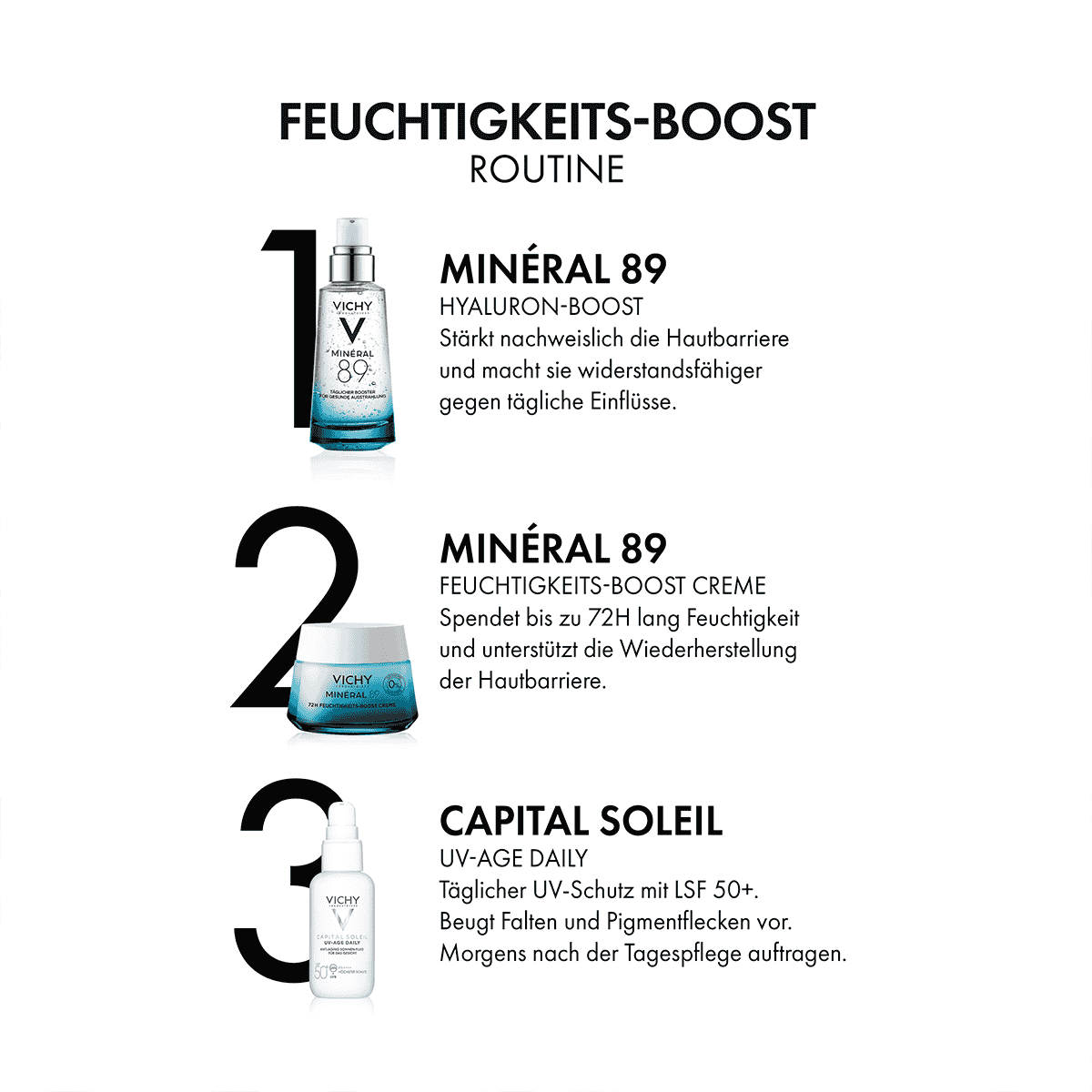 Feuchtigkeits-Boost Creme 72H für normale Haut