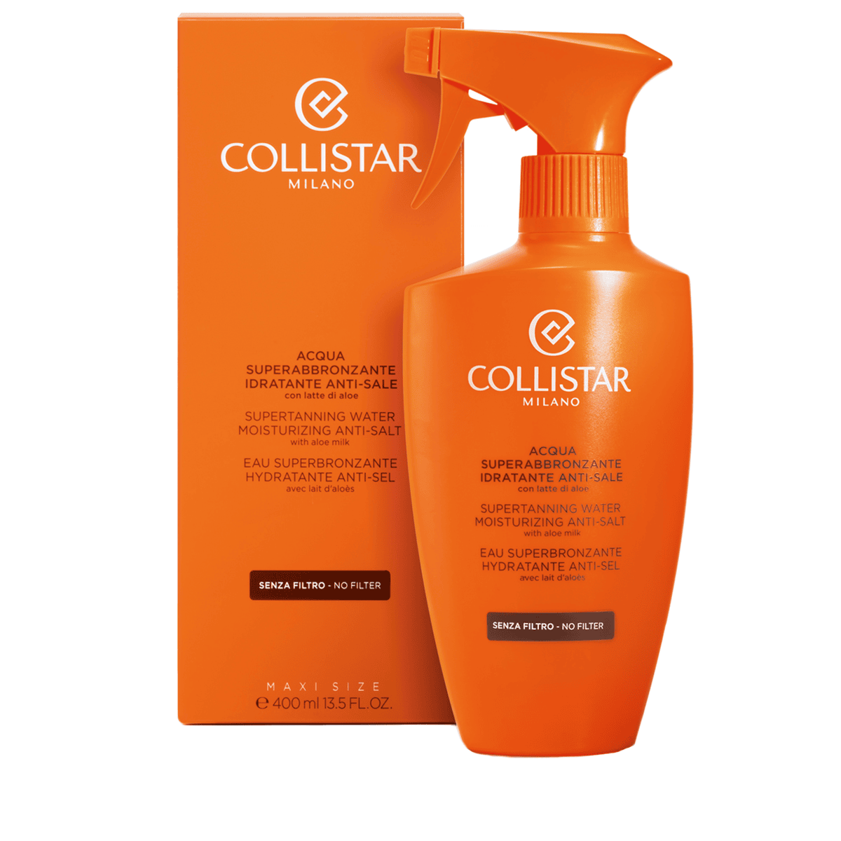 Supertanning Water with Aloe Milk SPF 0