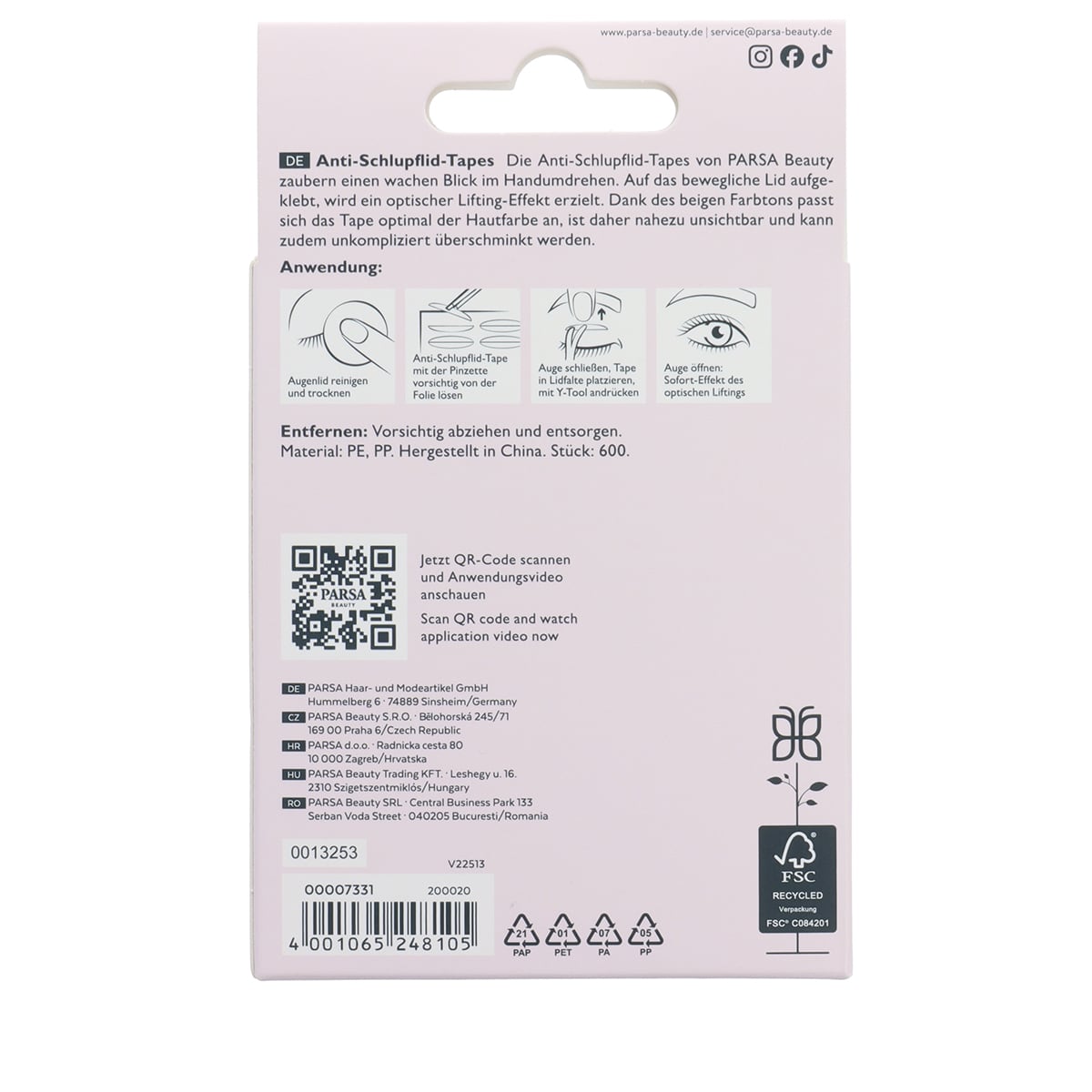 Cerotti Anti-Palpebra Cadente Lifestyle
