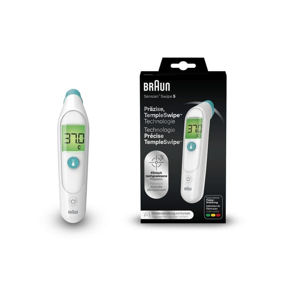 Digitales Schläfen-Thermometer Sensian Swipe 5