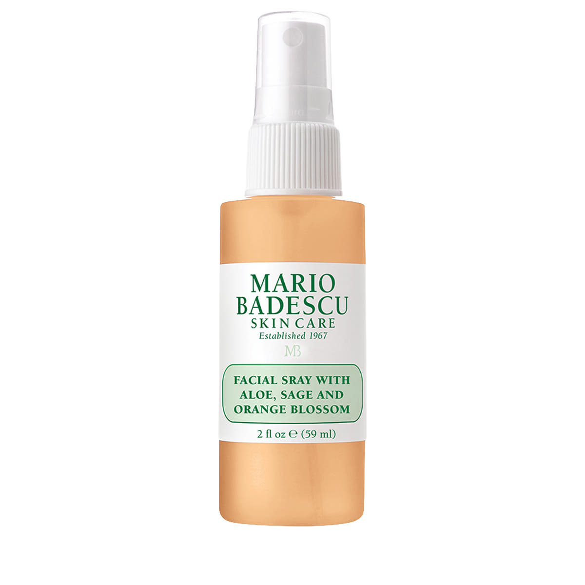 Facial Spray with Aloe, Sage & Orange Blossom