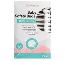 Safety Cotton Swabs - 72 pcs.