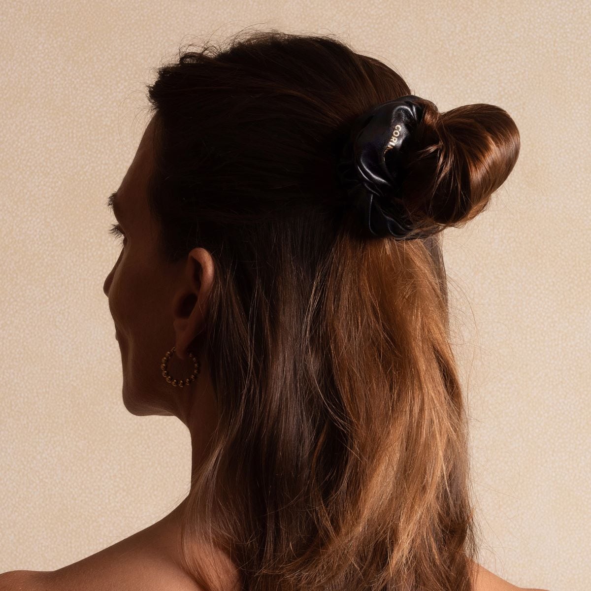 Scrunchie Vegan Black