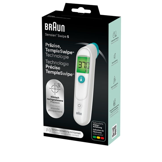 Digitales Schläfen-Thermometer Sensian Swipe 5