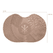 Brush Cleansing Mat - Coffee