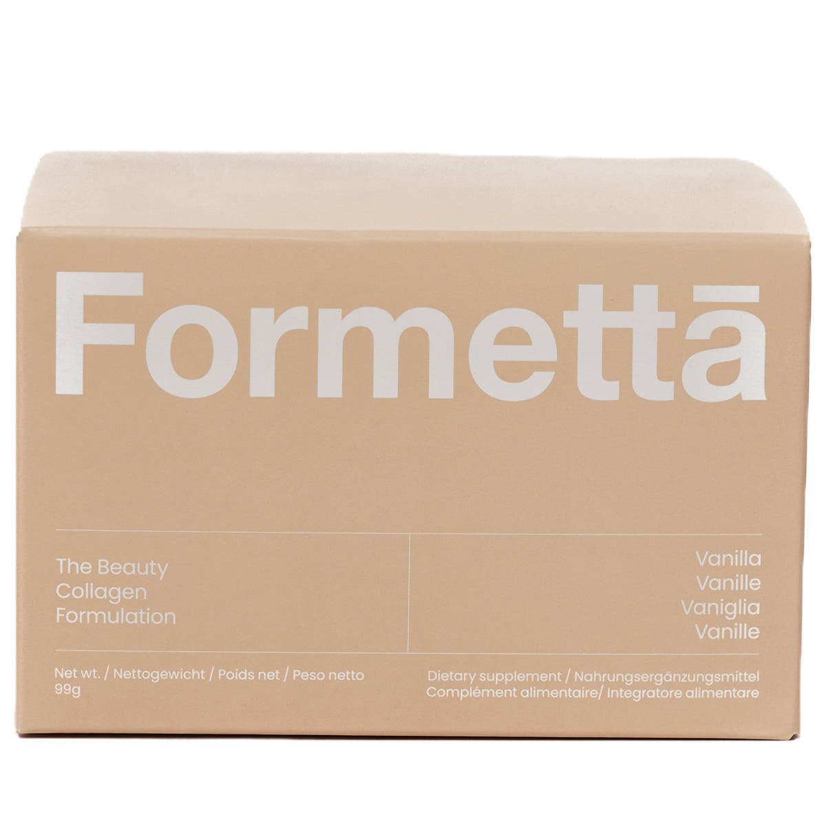 Beauty Collagen Formulation Sachets Vanilla