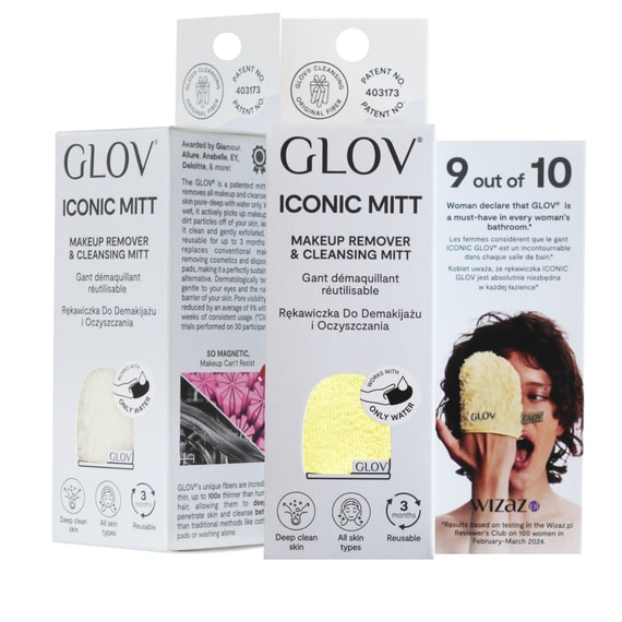 2x Iconic Mitt -  Off Ivory & Banana