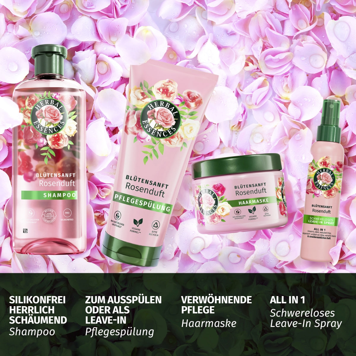 Blütensanft Rose Leave-in Spray