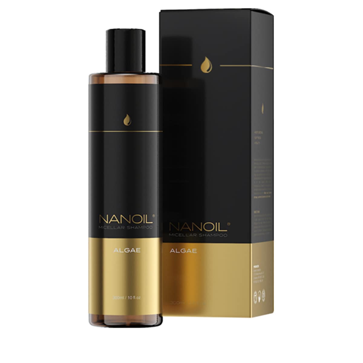 Shampoo micellare con alghe