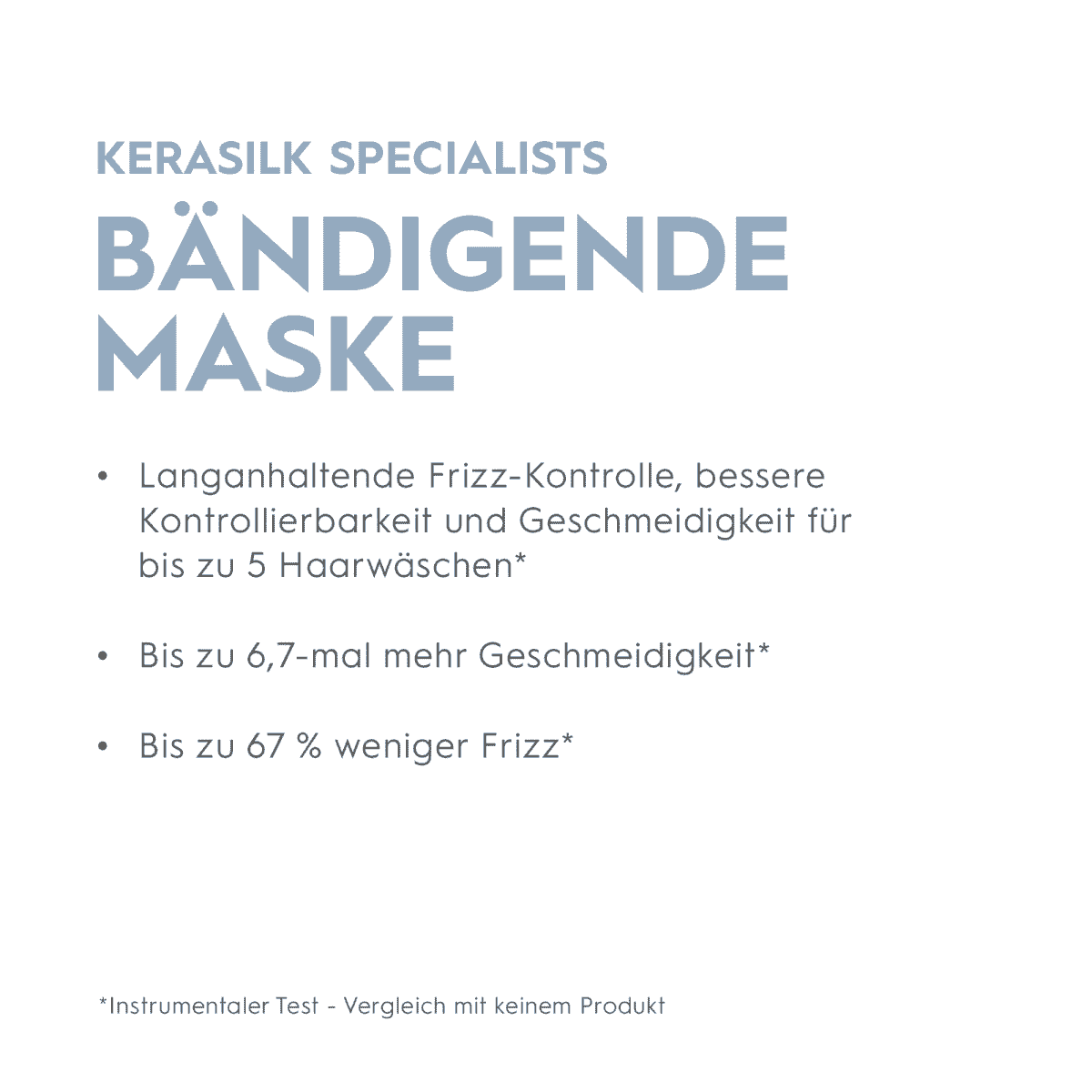 Bändigende Maske