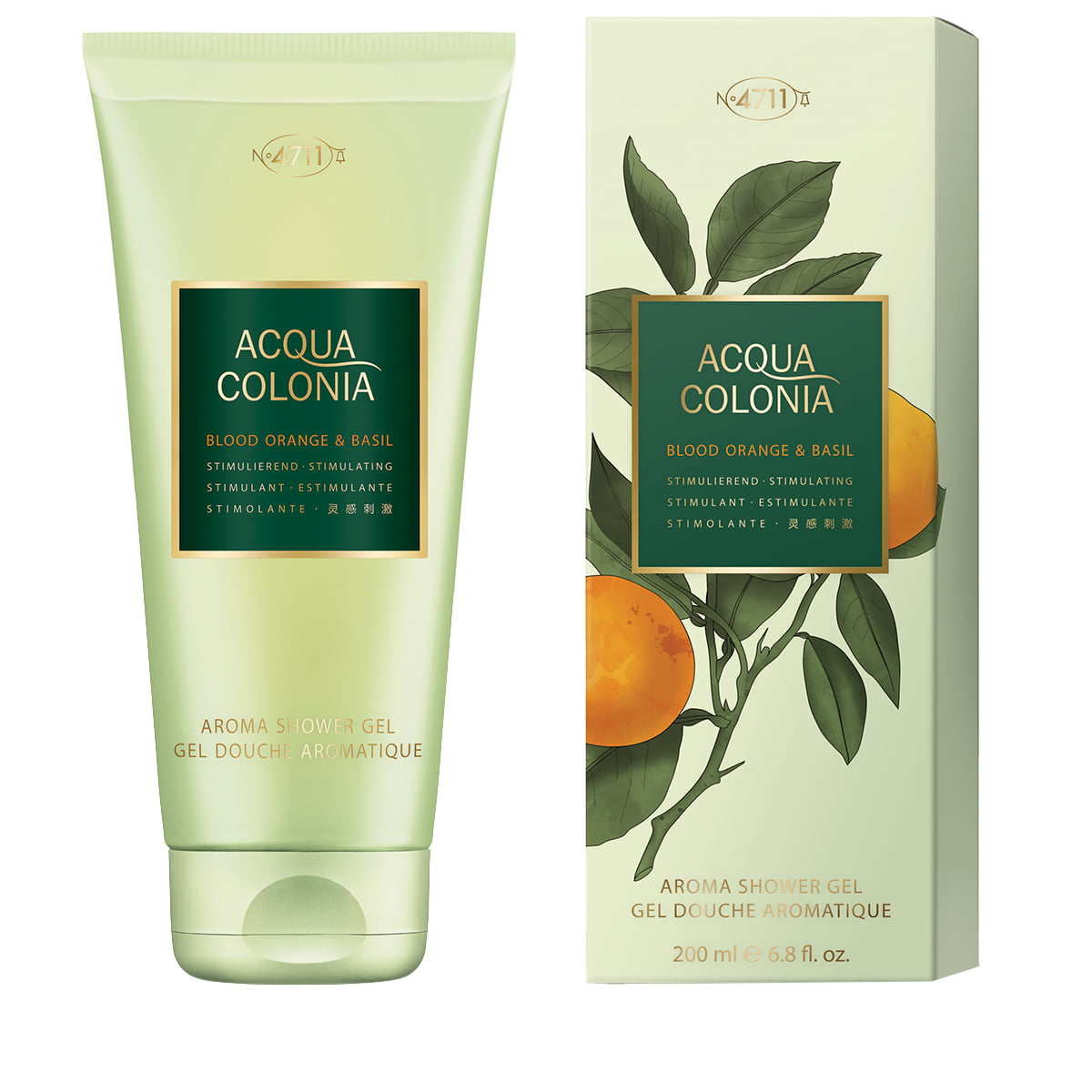 Aroma Shower Gel Stimulating - Blood Orange & Basil