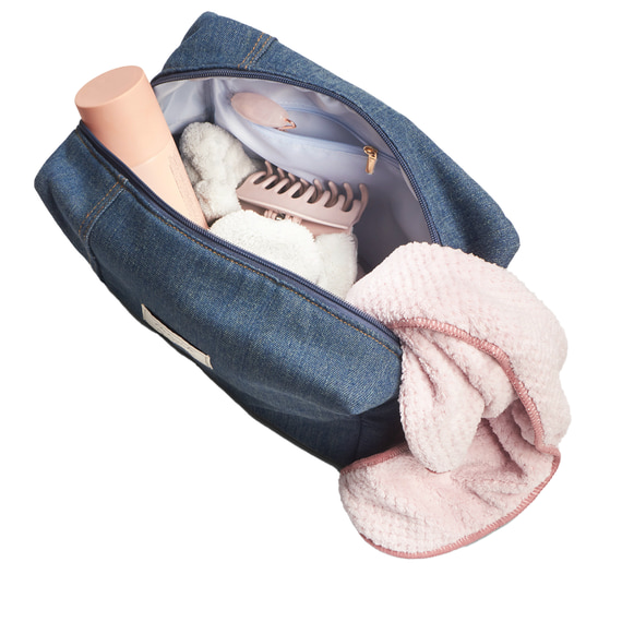 Borsa Da Toilette - Denim Blue