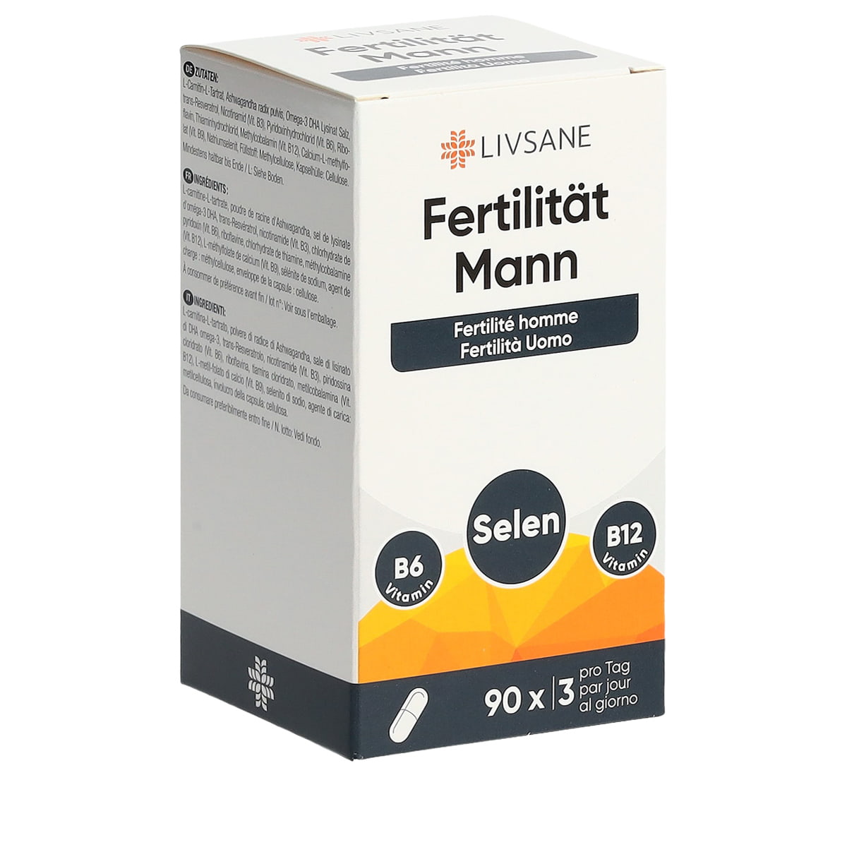 Fertilität Mann - 90 Kapseln