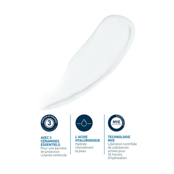 Crème hydratante visage SPF50
