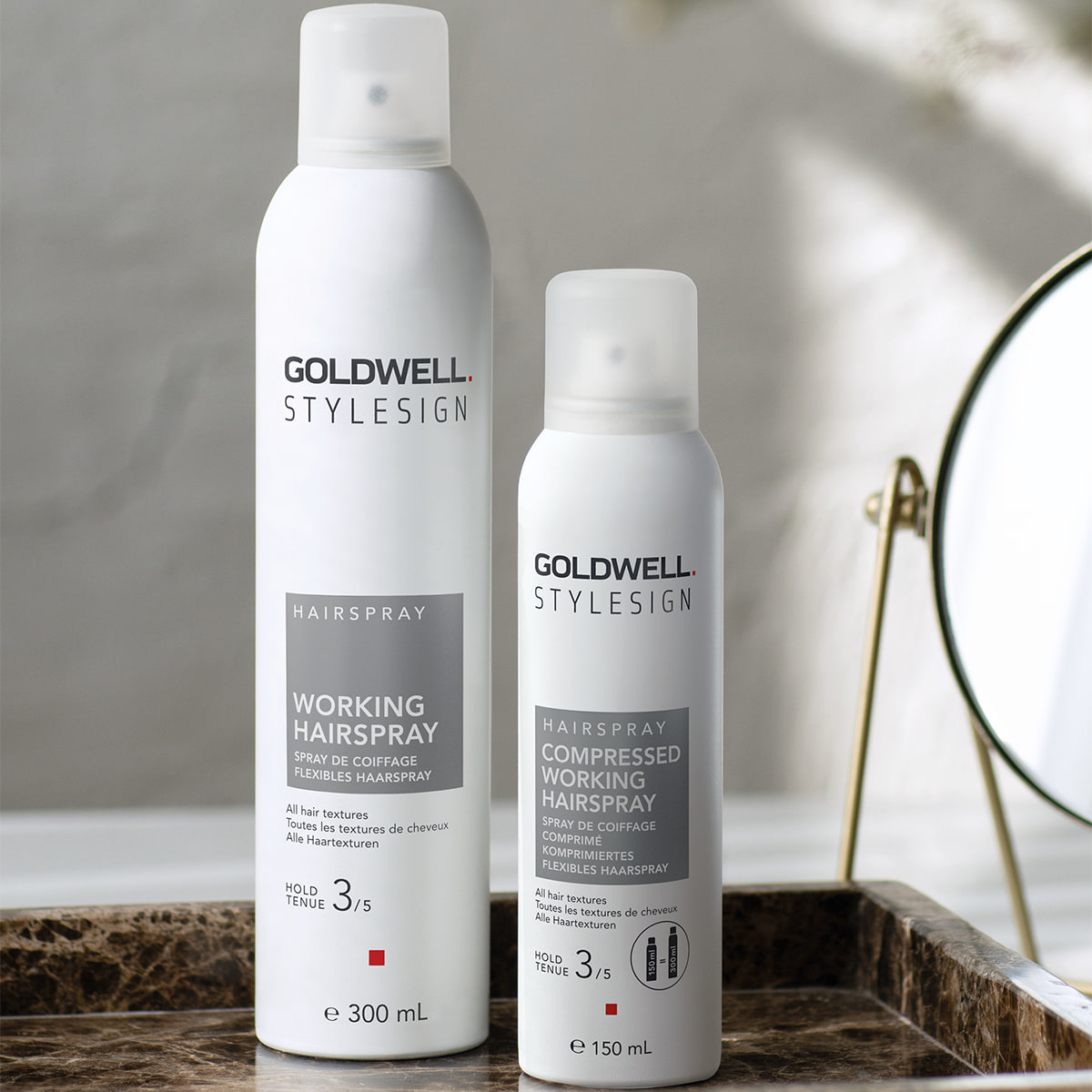 Komprimiertes Flexibles Haarspray