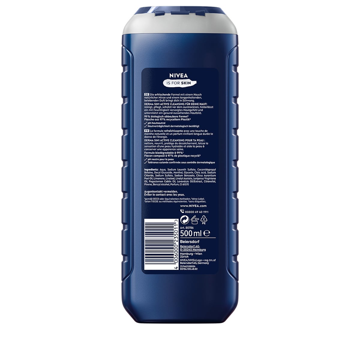 Gel douche soin Fresh Energy XL