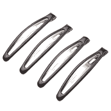 Click Clack, epoxy, slimline, schwarz, 6 cm, 4 Stk.