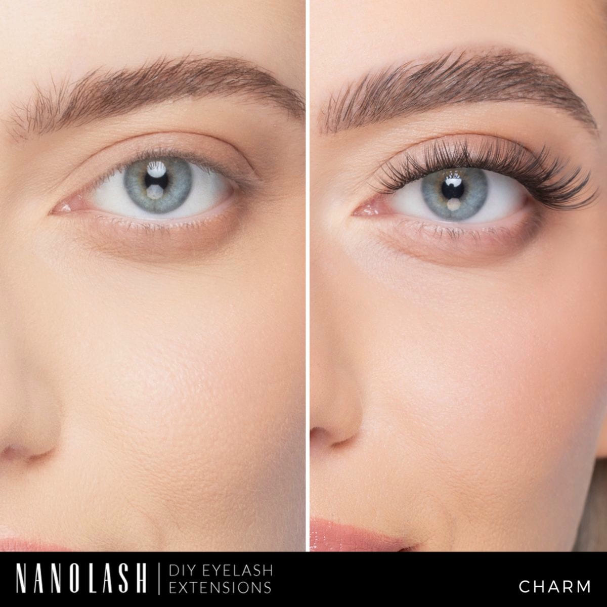 Charm - Double V Lash Look