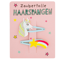 Lot de barrettes Licorne