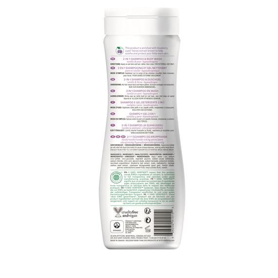 Shampoo & docciaschiuma 2 in 1 vaniglia pera