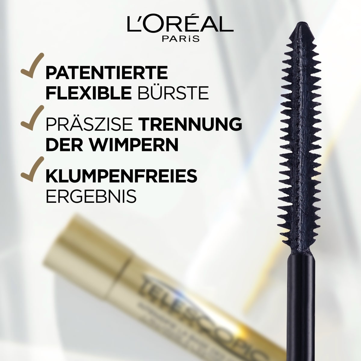 False Lash Telescopic Gold Mascara