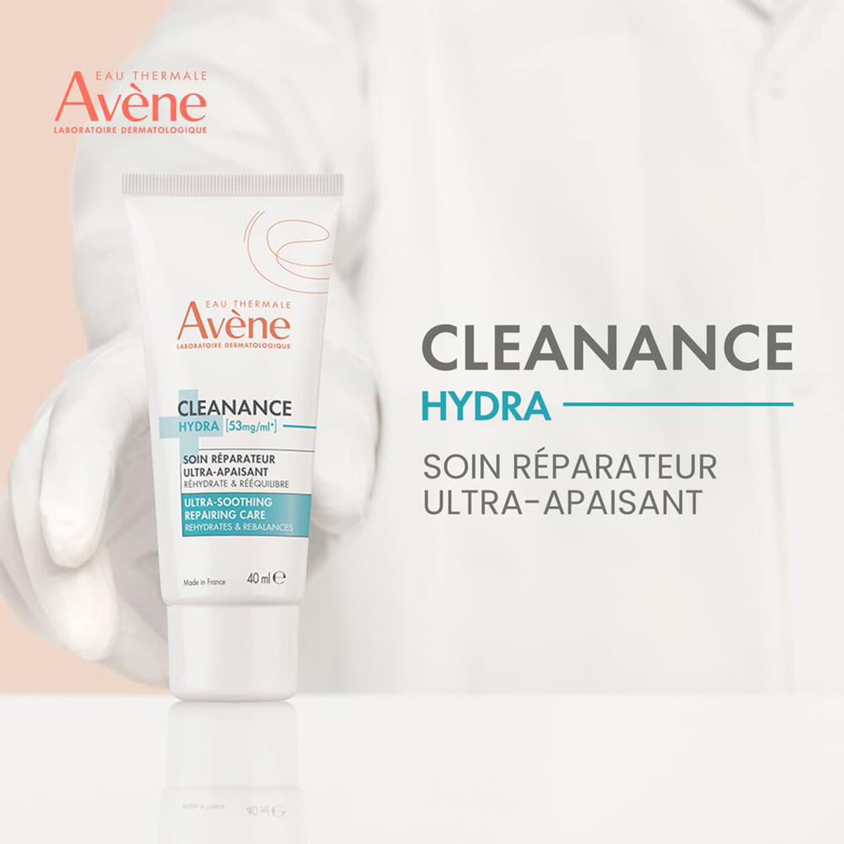 Crème hydratante apaisante pour traitements contre l’acné